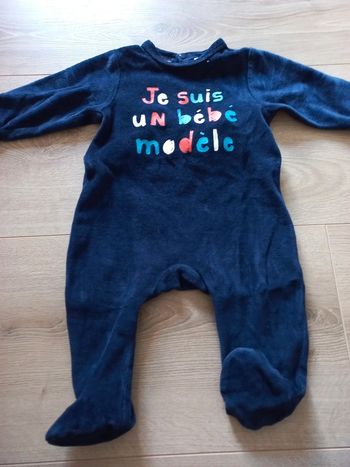 Pyjama je suis un bébé modèle