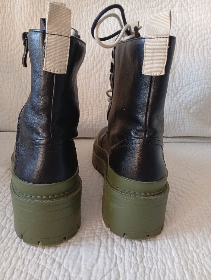 Bottes noires Stradivarius, femme 38 - photo numéro 10