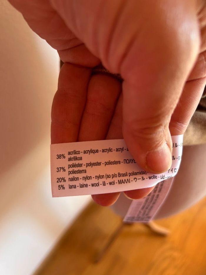 Pull col roulé, marron/camel, Zara - photo numéro 13