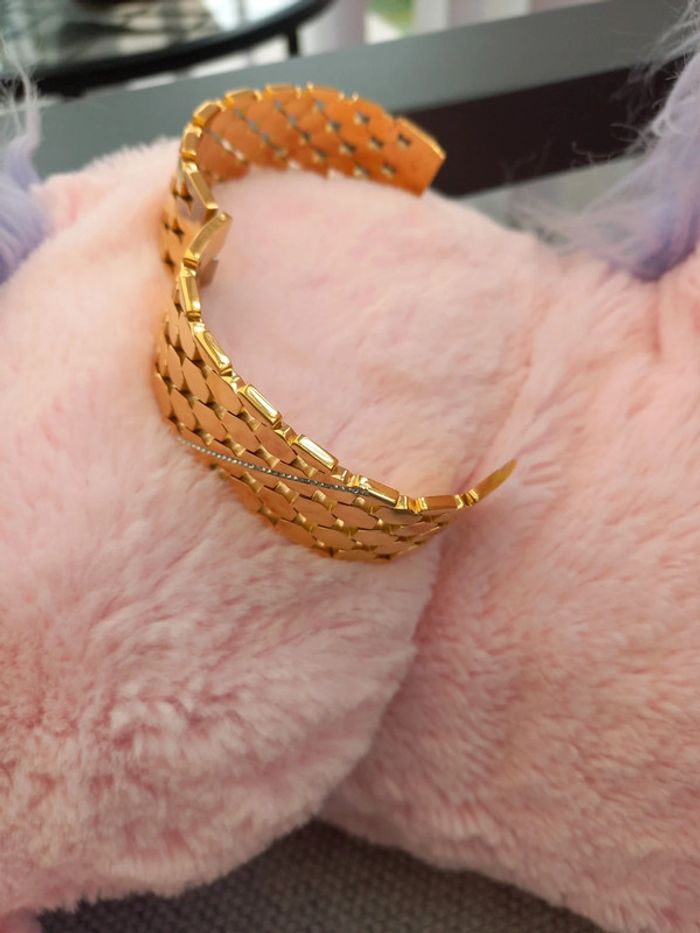 Bracelet esclave doré - photo numéro 3