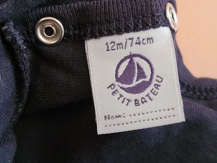 Lot 1 body col roulé et 1 col roulé 12 mois - photo numéro 3