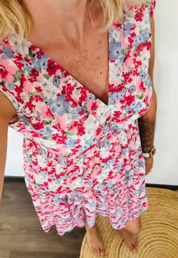 Robe fleurie femme
