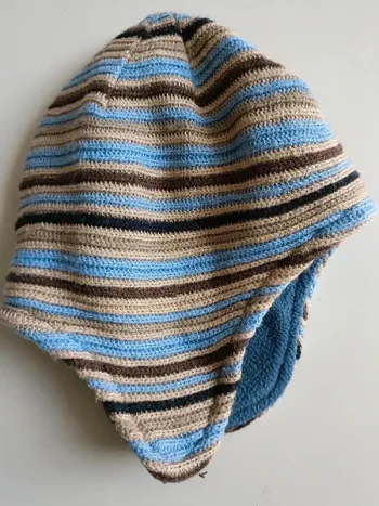 Bonnet péruvien chaud hiver 12-24 mois