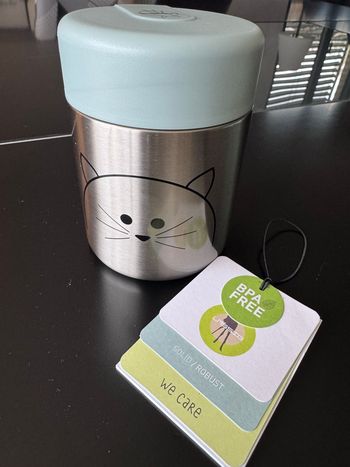 Thermos repas bébé Lassig Chat
