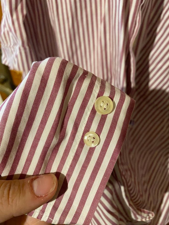 chemise rayé rose - photo numéro 4