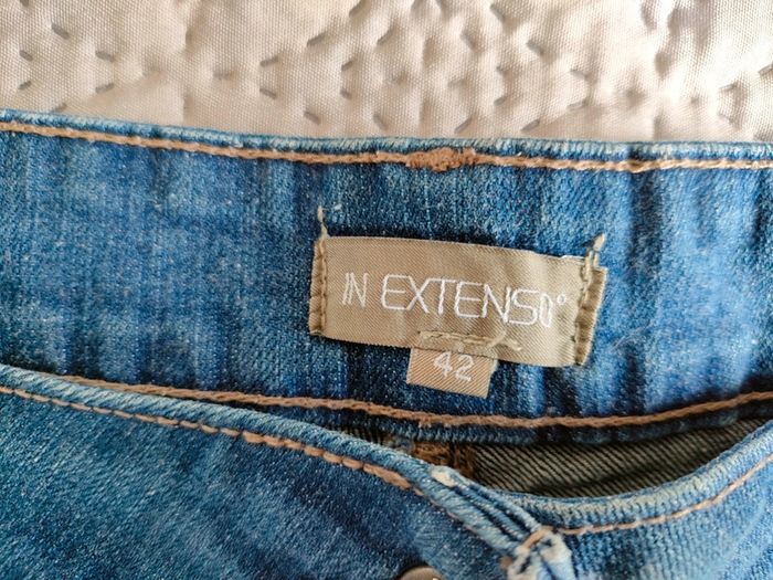 💮Short en jean T 42 - photo numéro 3