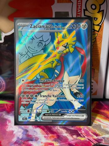 Pokémon Zacian EX de Nabil 176/159 Aventures ensembles - EV.09