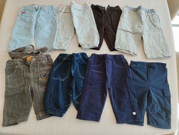 Lot pantalons garçon 6 mois