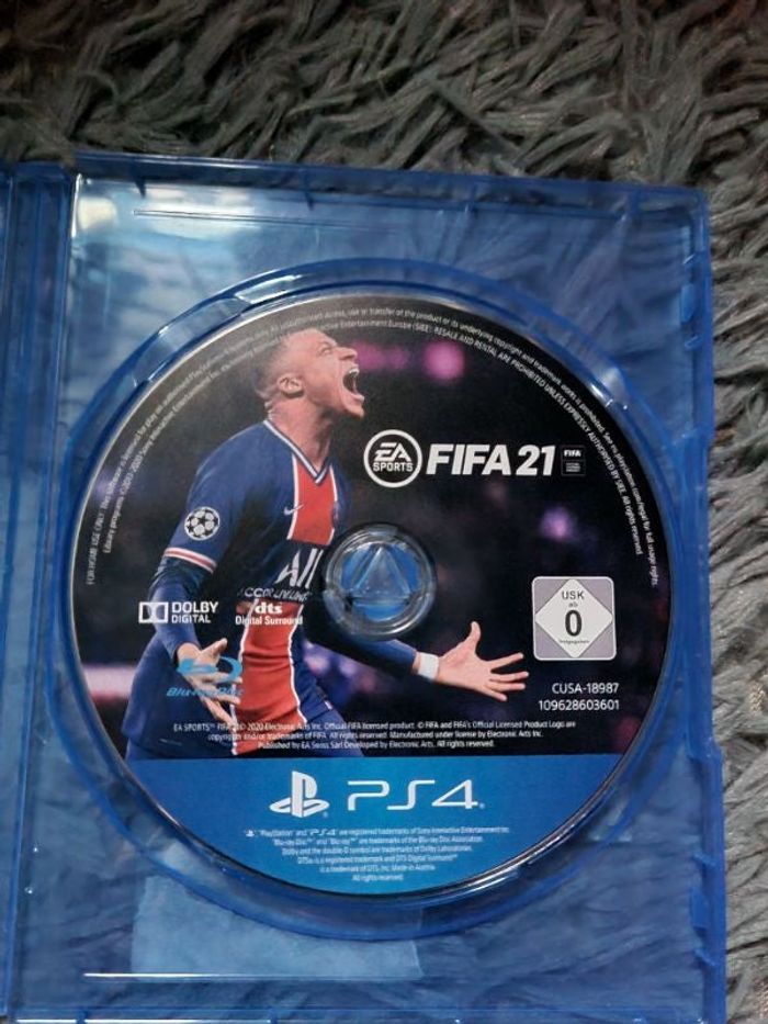 Jeu Ps4 Fifa 21
