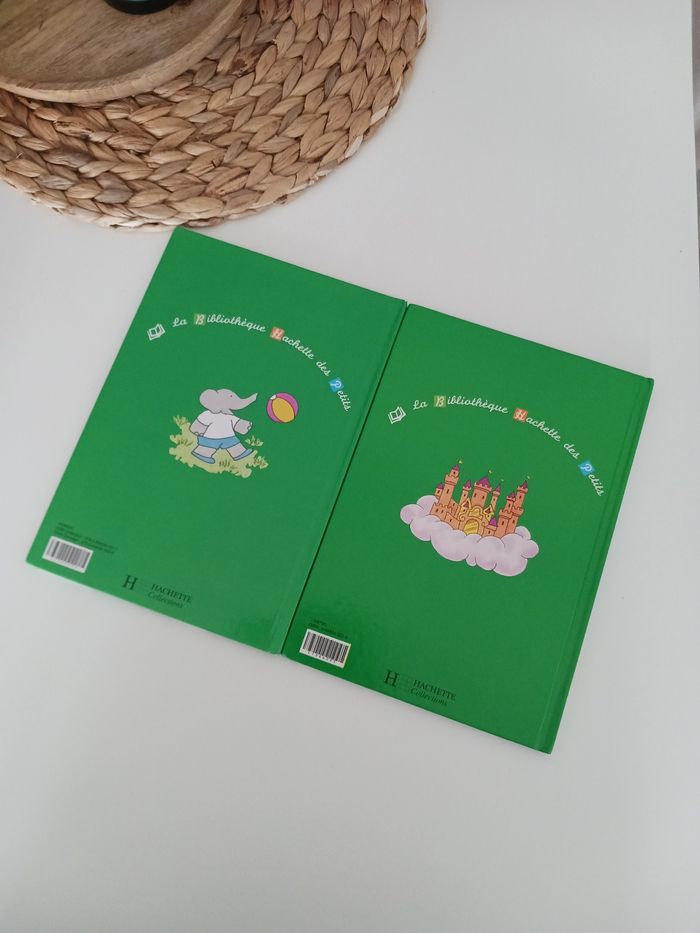 Lot 2 livres babar - photo numéro 2