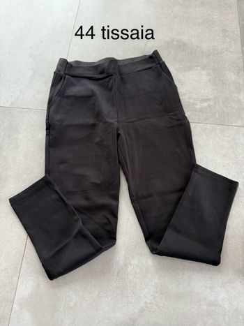 Pantalon noir 44 tissaia