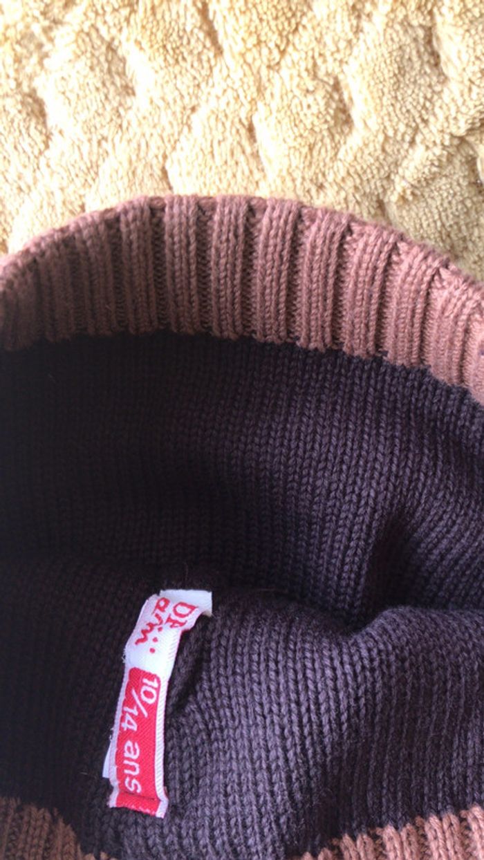 DPAM bonnet marron taille 10/14 ans - photo numéro 4