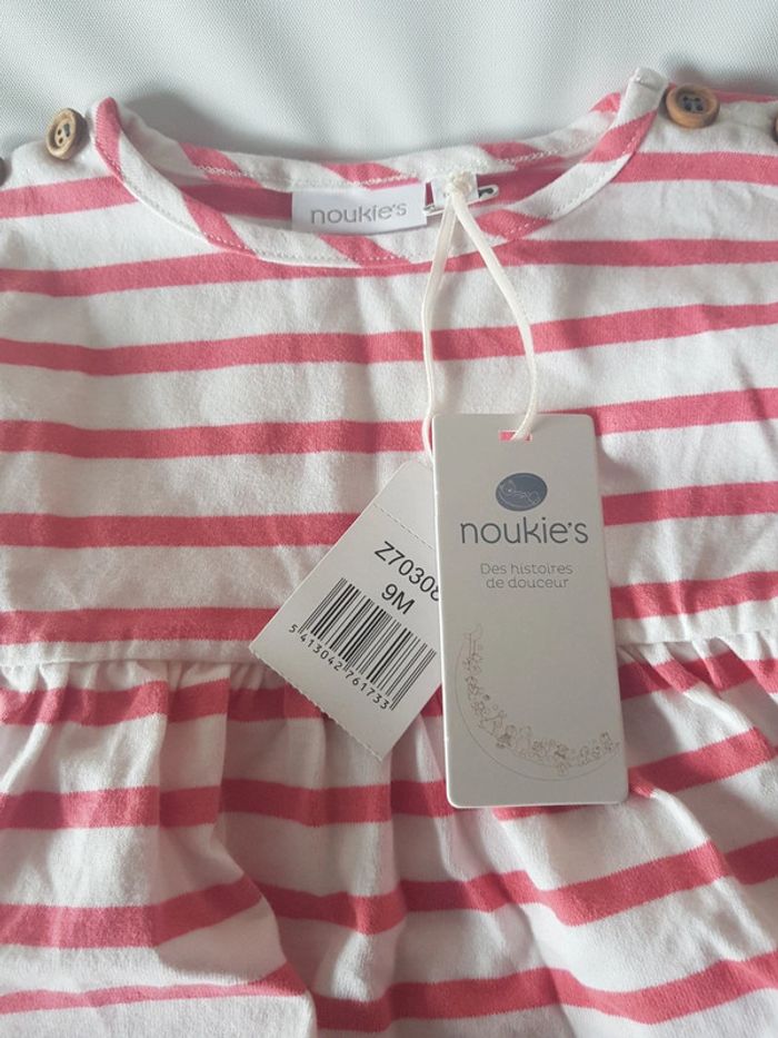 Noukie's - Robe à manches courtes - Neuf avec étiquette ! (9 mois) - photo numéro 5