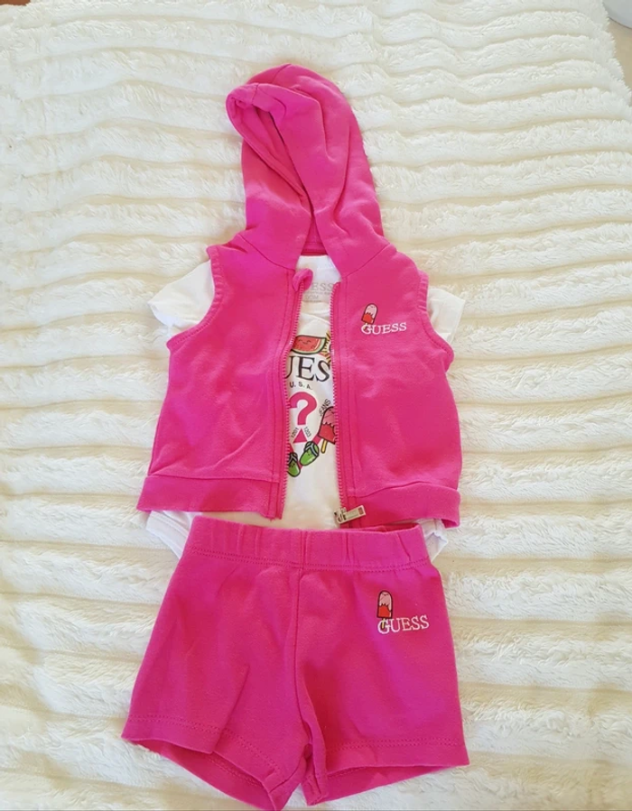 Ensemble guess fille 0/3 mois - photo numéro 3