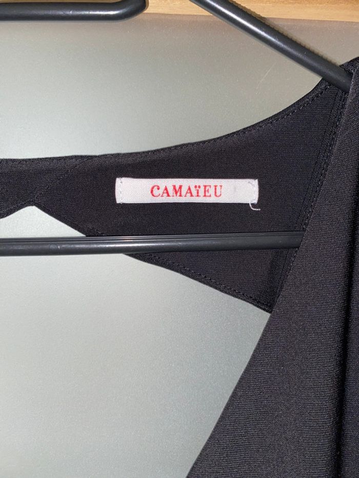 Petite  robe noire fluide Camaïeu taille 40 - photo numéro 2
