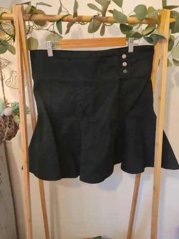 Jupe en jean noir Fastnet XL/42