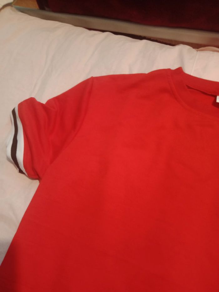 Tee shirt homme rouge