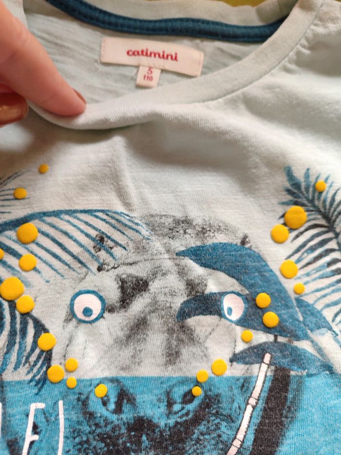TEE SHIRT CATIMINI 5ANS - photo numéro 2