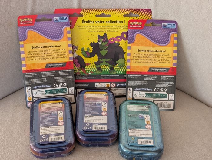Lot Pokémon Épée et Bouclier Duo Pack et Mini Tin scellé Fr - photo numéro 2