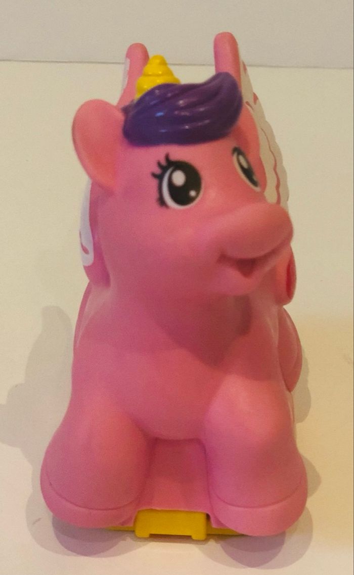 Vtech Tut Tut Animo Cassiopée la licorne ailée royaume magique angélique emma elio martin dino dinosaure tricératops animal interactif copains animaux bolides royaume enchanté rare lot SOP77 - photo numéro 3