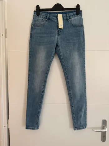 Jean skinny M slim pantalon neuf Pants pantalones pantaloni Hosen Broek Calças denim femme