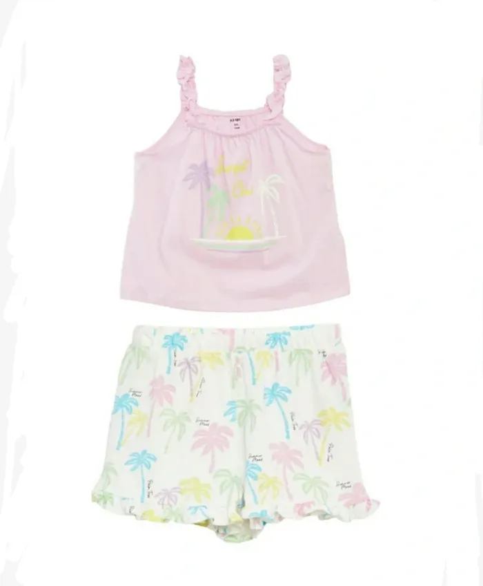 🩷 Ensemble tee-shirt short 6 ans Kiabi #emyfleury_6ansfille