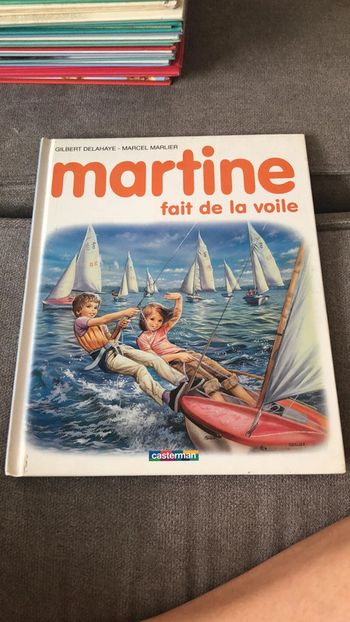 Livre Martine fait de la voile
