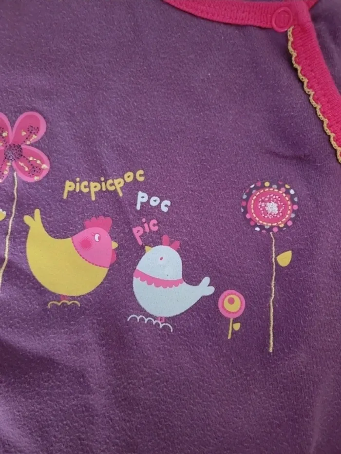 Pyjama fille Orchestra 12 mois - photo numéro 3