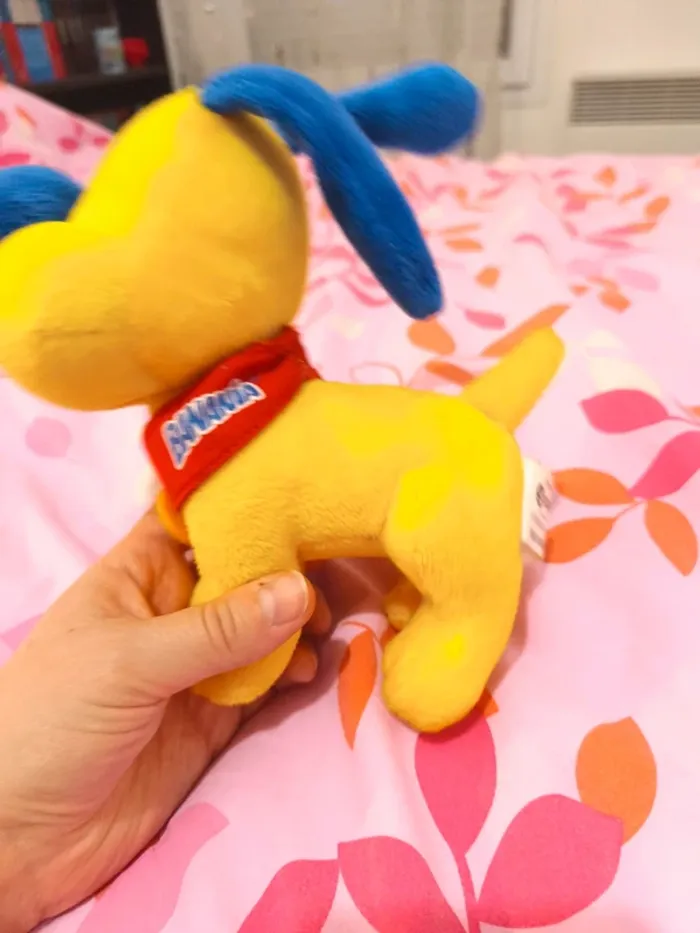 Peluche chien Banania - photo numéro 5