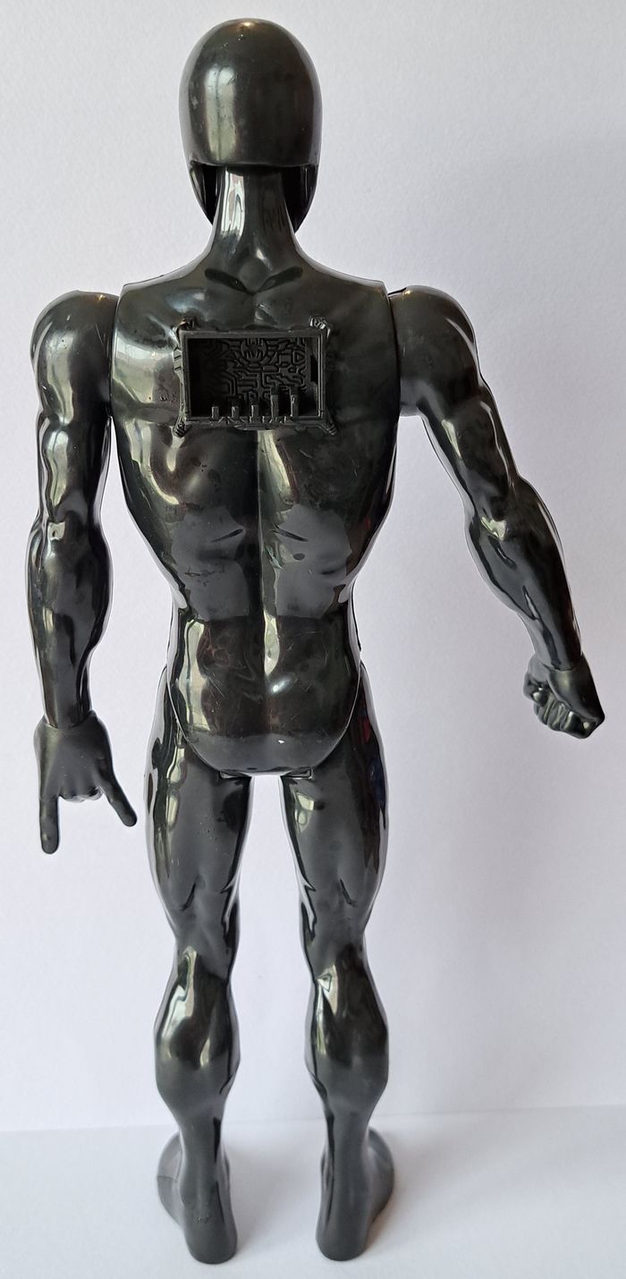 Figurine articulée Marvel Spiderman noir 28cm Hasbro 2018 - photo numéro 2