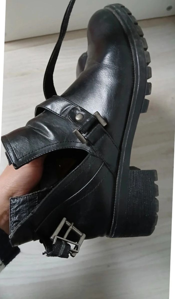 Bottines cuir Gémo - photo numéro 4