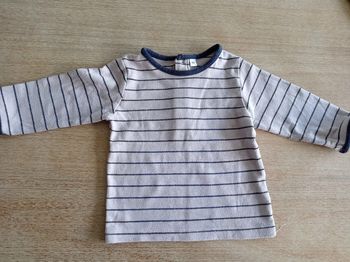 Tee shirt rayé 9 mois