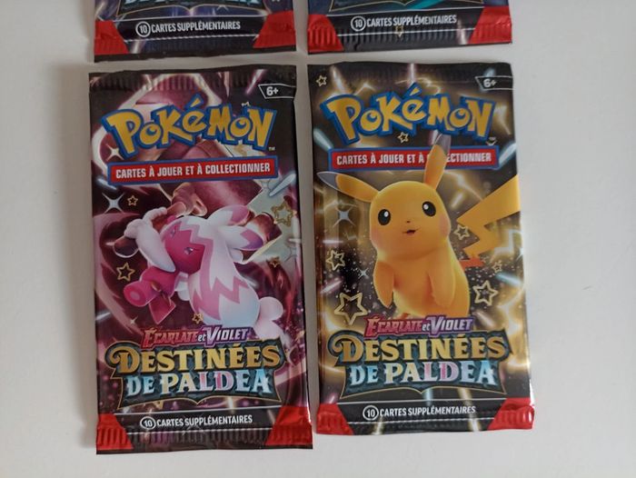 Artset pokémon destinée de paldea vide - photo numéro 3
