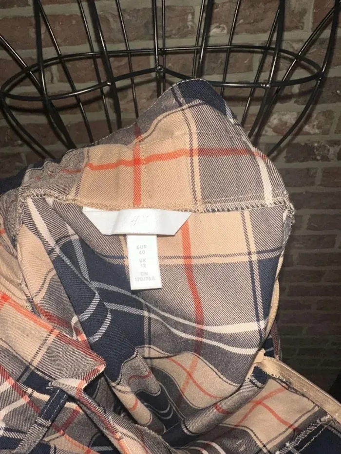 Jupe à carreaux H&M avec ceinture Taille L / 40 - photo numéro 20