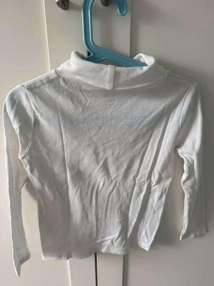 Sous pull 4 ans Kiabi blanc - photo numéro 2