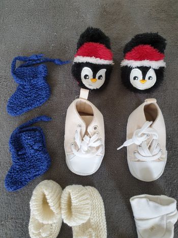 Chaussons et chaussettes bébé