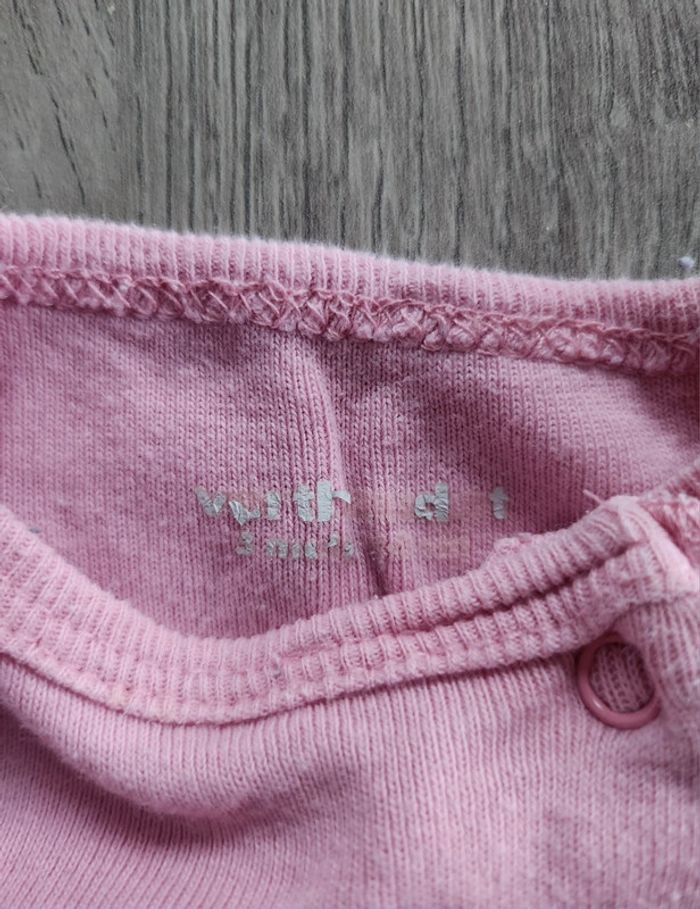 Lot de 2 pyjamas grenouillères fille 3 mois - photo numéro 8