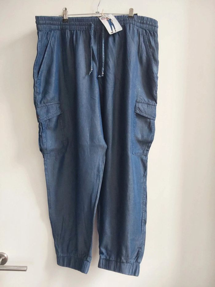 Pantalon cargo fluide