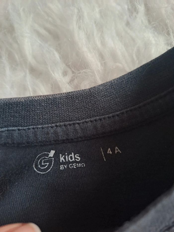 Tee-shirt ML gemo 4ans - photo numéro 3