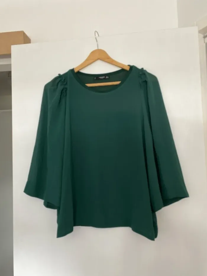 Blouse verte