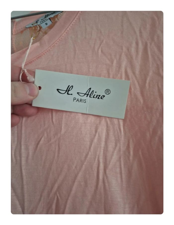 T-shirt H. Aline rose - photo numéro 3