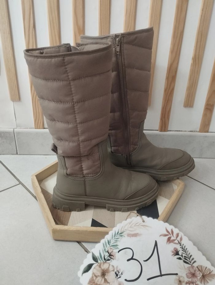 Bottes grises hiver Zara 31 - photo numéro 11
