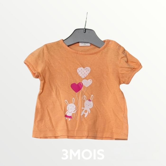 T-shirt manche courte bébé - photo numéro 2