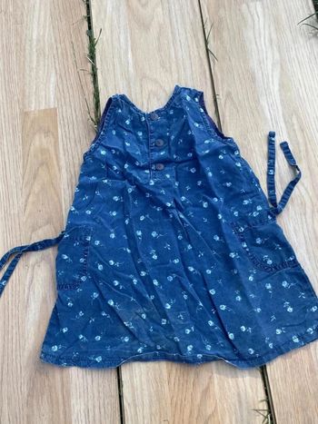 Robe effet jean