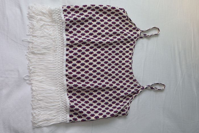 Débardeur avec motifs