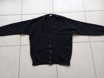 Gilet mixte noir Benetton taille L