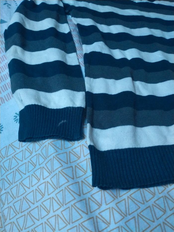 Pull fin rayé 14 ans - photo numéro 4