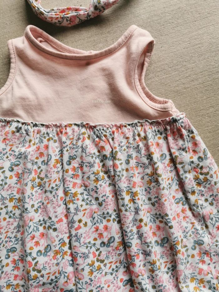 Lot 2 robes sans manches 3mois - photo numéro 3