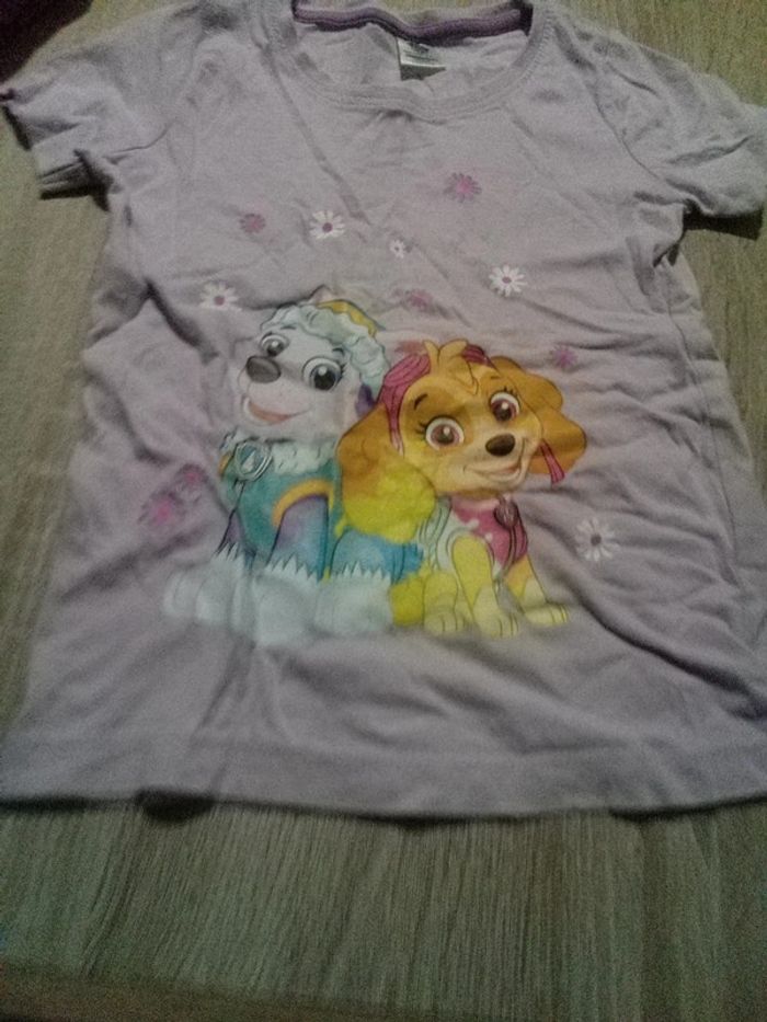 T shirt de pyjama pat patrouille - photo numéro 2
