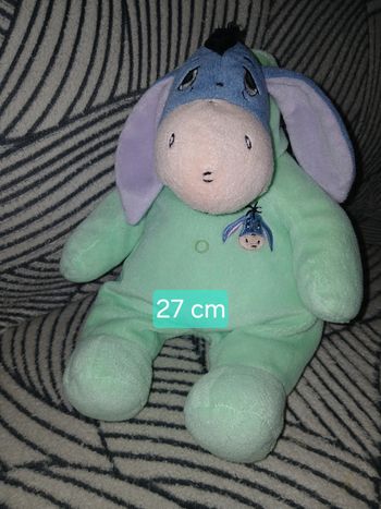 Doudou bourriquet 27cm
